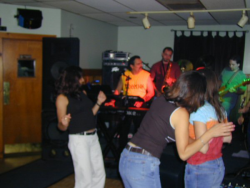our friend Al plays a little bass....