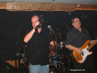 (winded) Steve play's the tambourine...