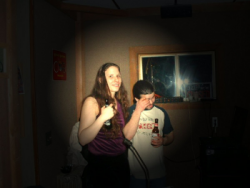 Jess and the videographer!!!