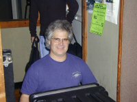 Will, from QSR Sound.....loves the drums!